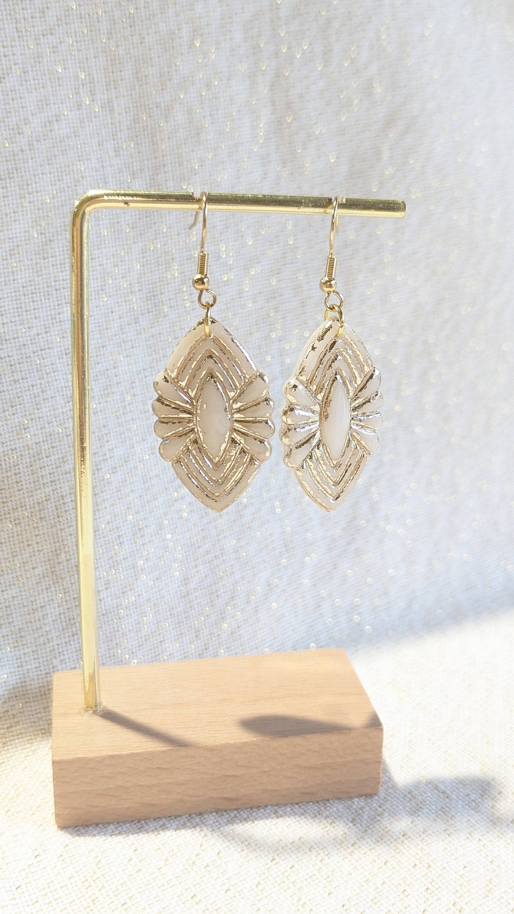 ANTIQUA | BOUCLES D'OREILLES | OR BLANC