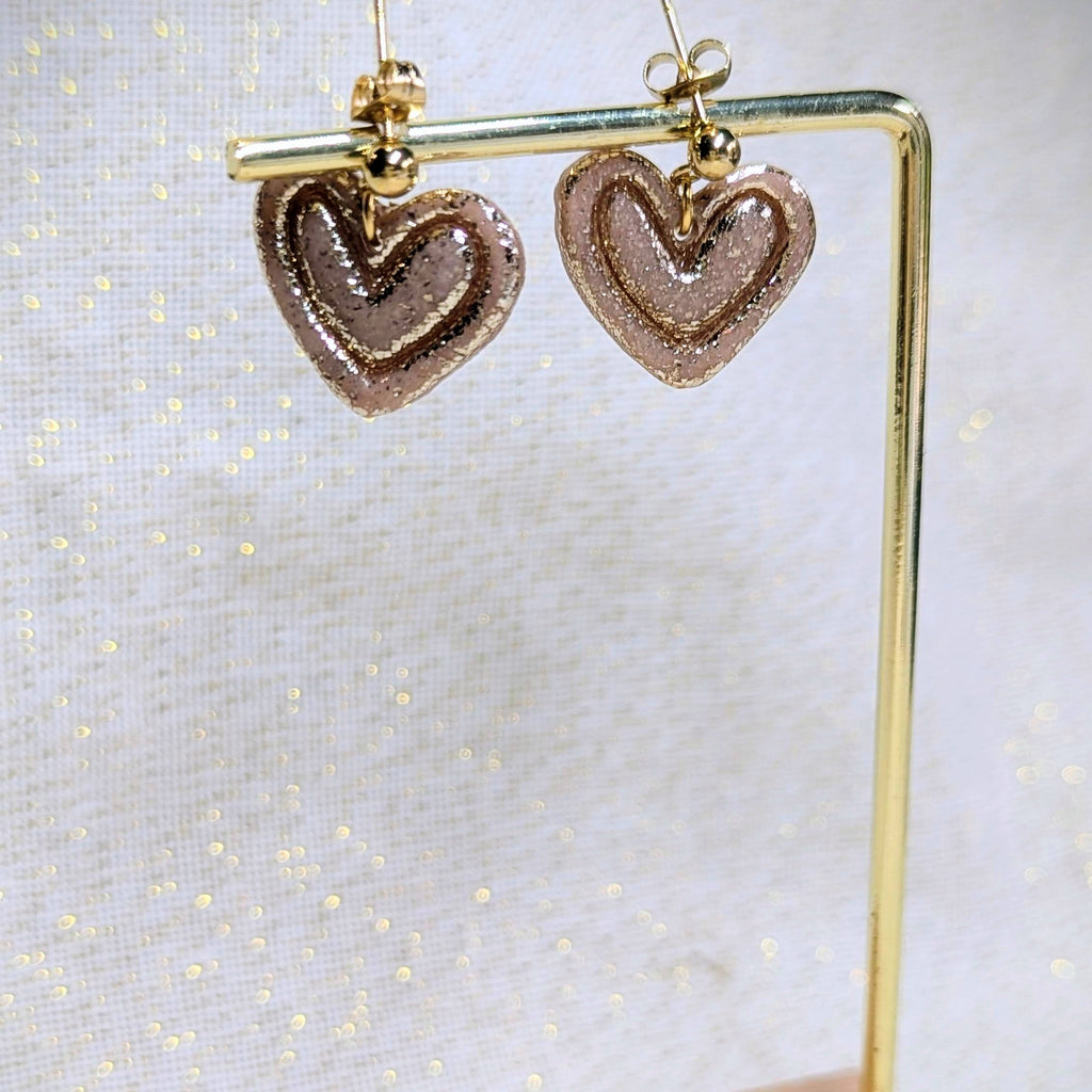 CŒURS FRAGMENTS | BOUCLES D'OREILLES