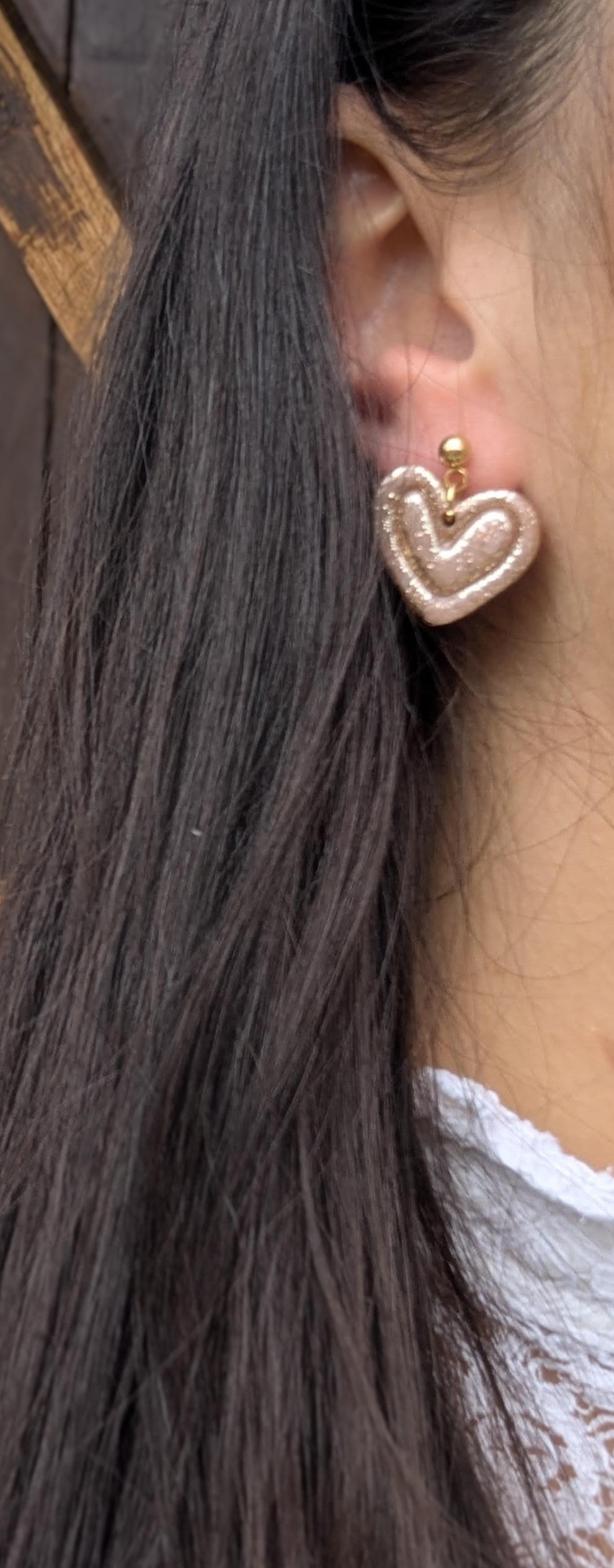 CŒURS FRAGMENTS | BOUCLES D'OREILLES