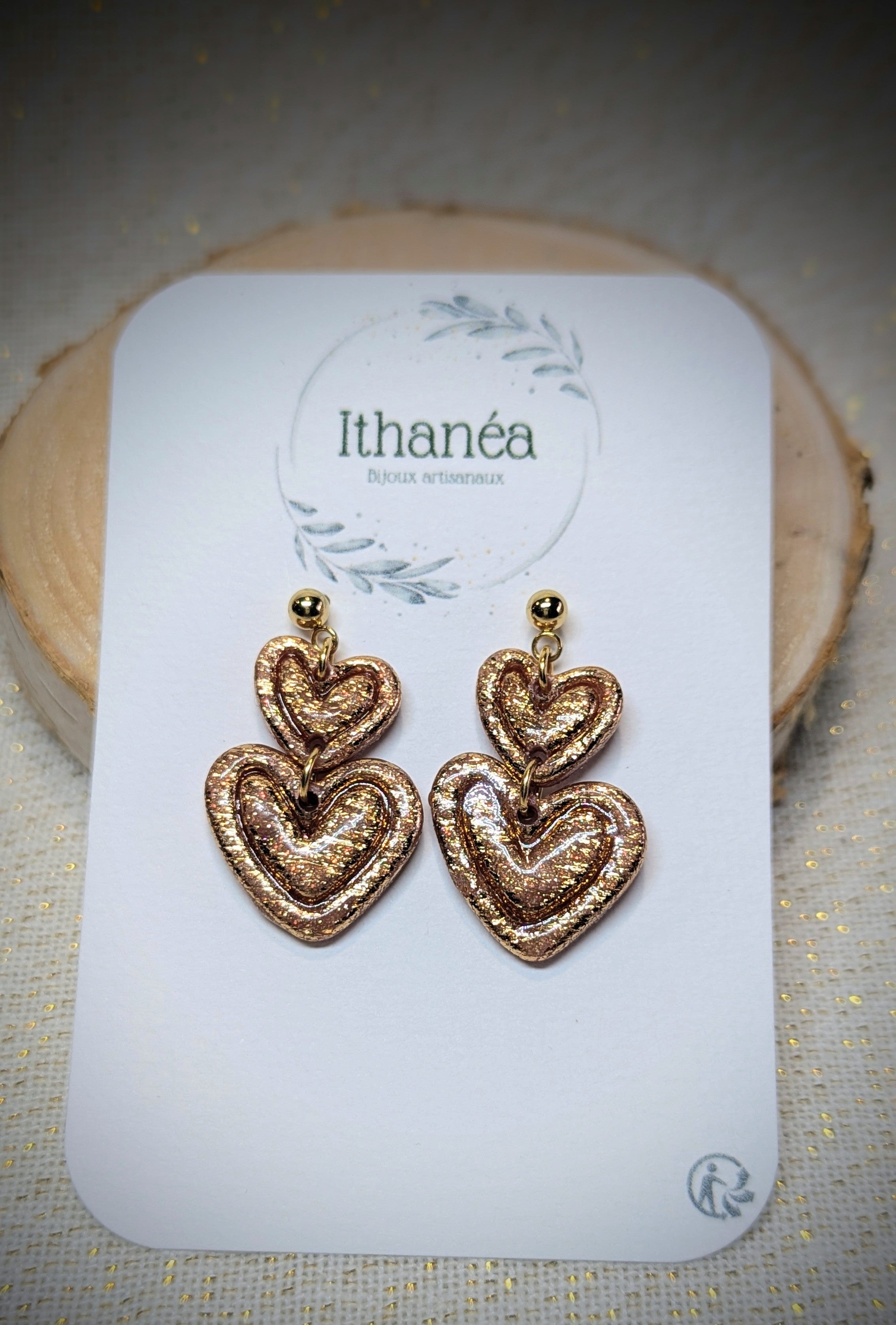 CŒURS SACRÉS | BOUCLES D'OREILLES