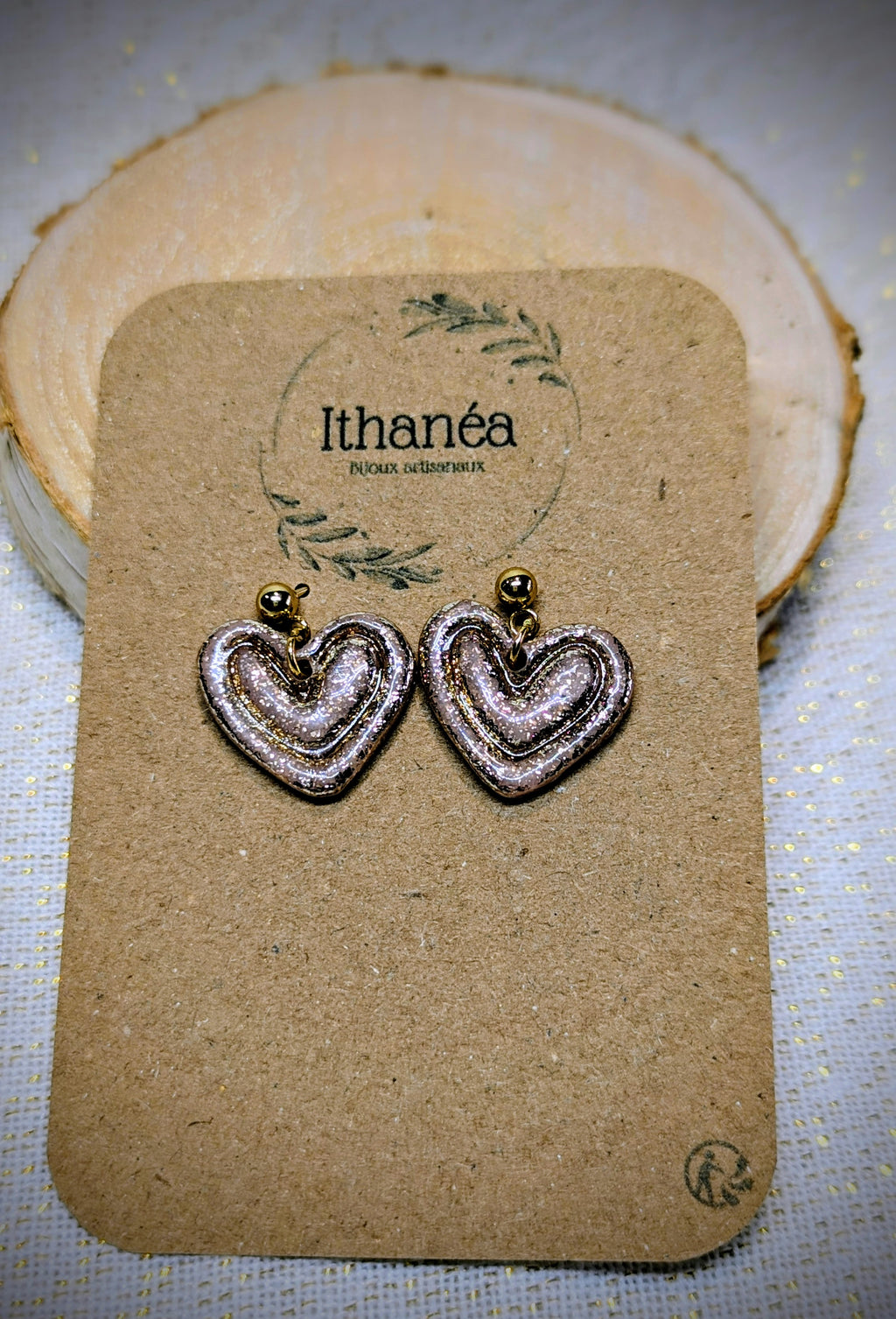 CŒURS FRAGMENTS | BOUCLES D'OREILLES