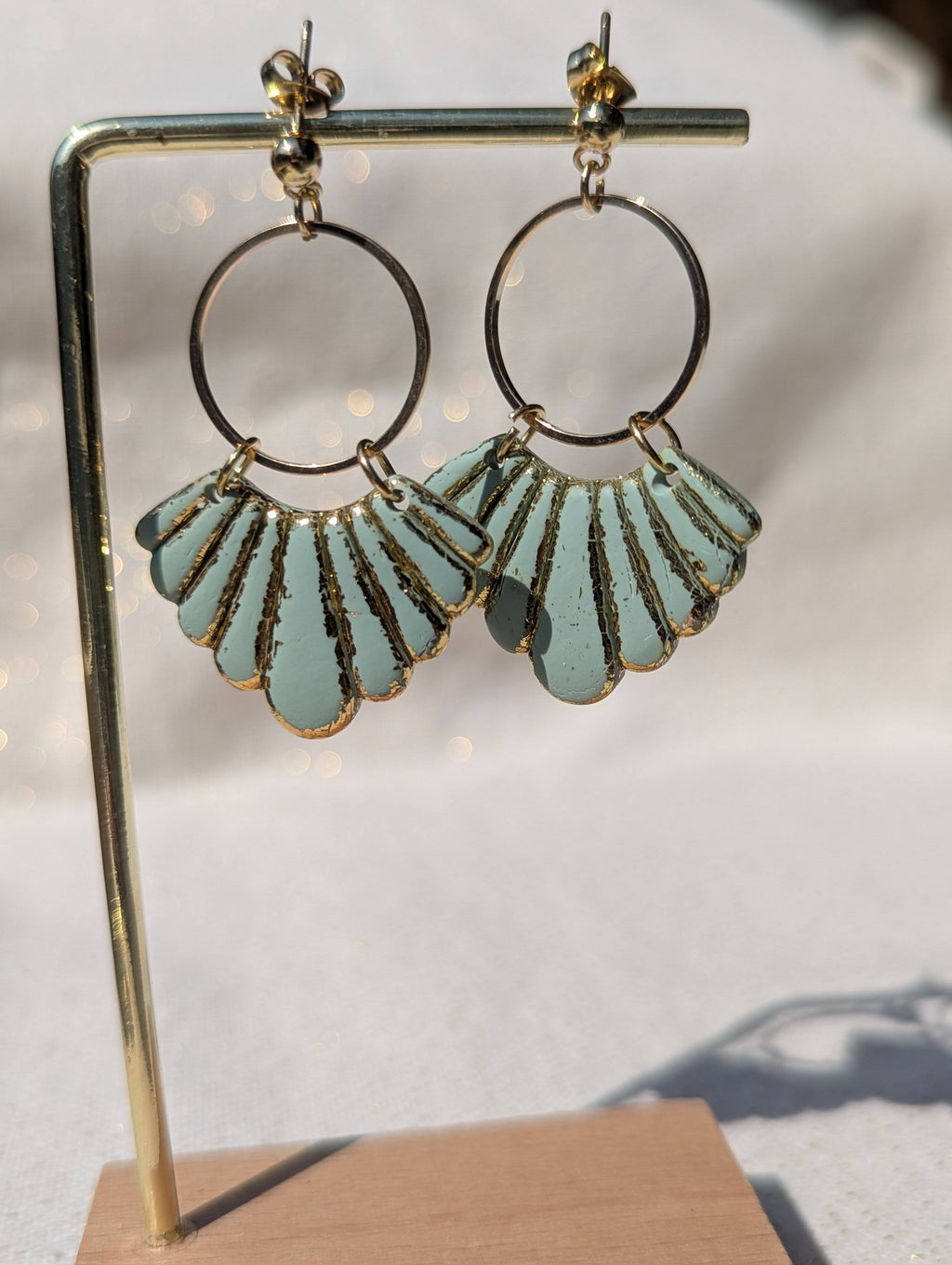 LIZÉA | SAUGE ANTIQUE • DORÉ