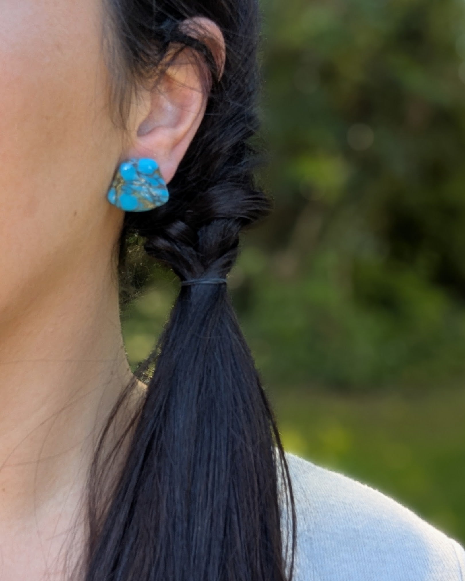 PUCES TALLULAH · TURQUOISE DORÉE