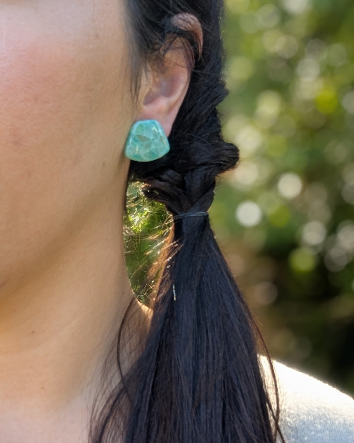 PUCES TALLULAH · TURQUOISE GIVRÉE