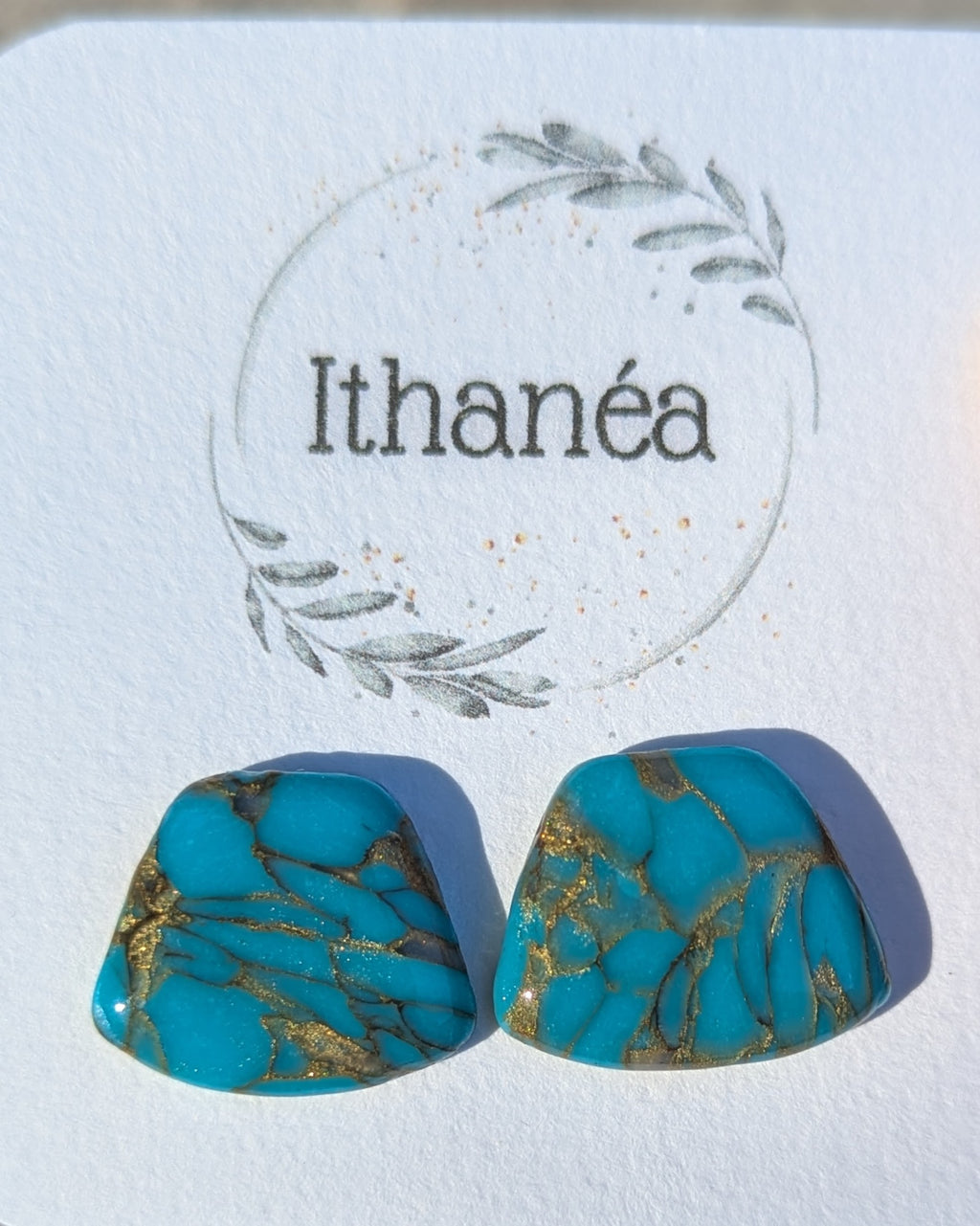 PUCES TALLULAH · TURQUOISE DORÉE