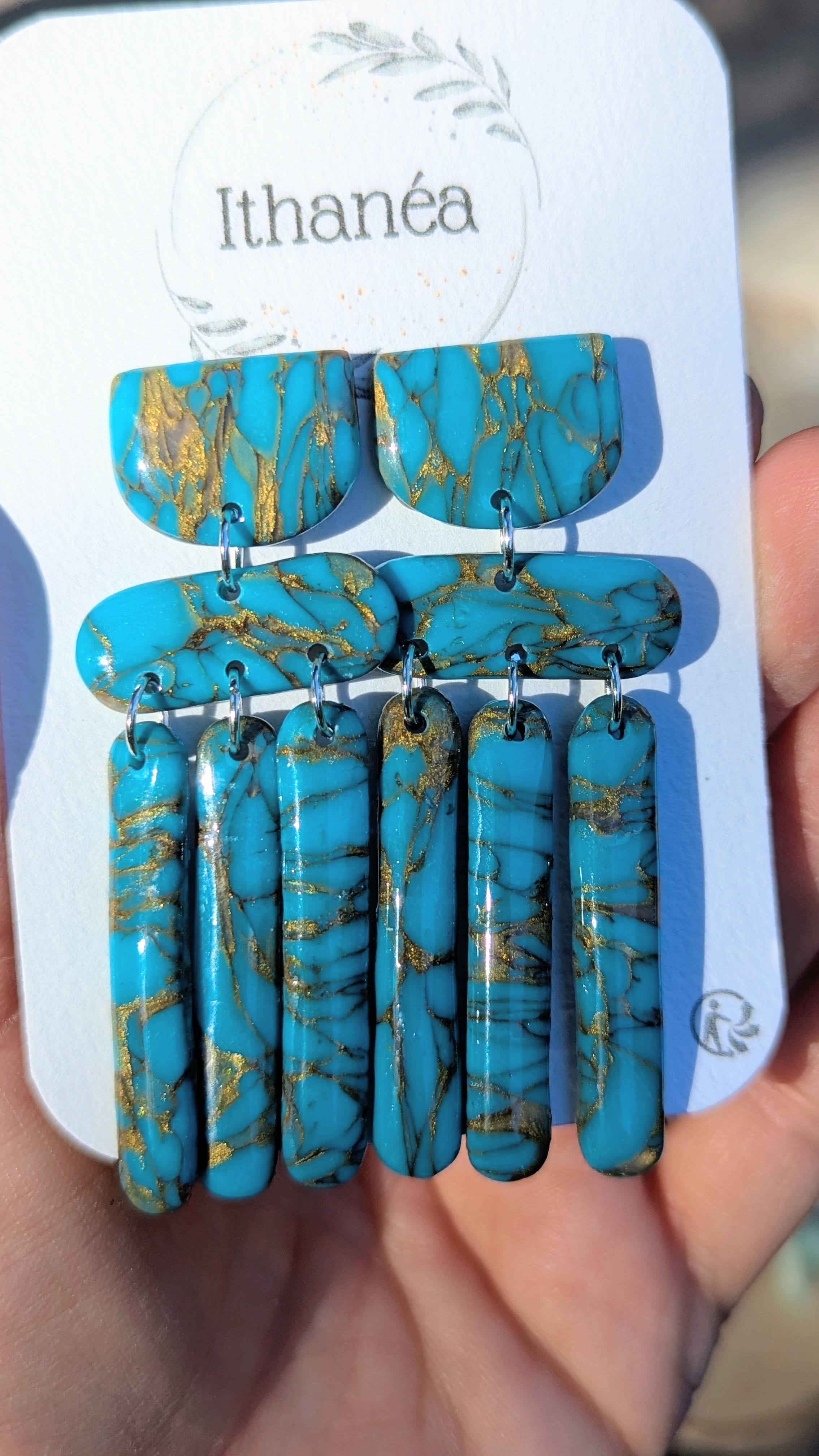 TALLULAH · TURQUOISE DORÉE