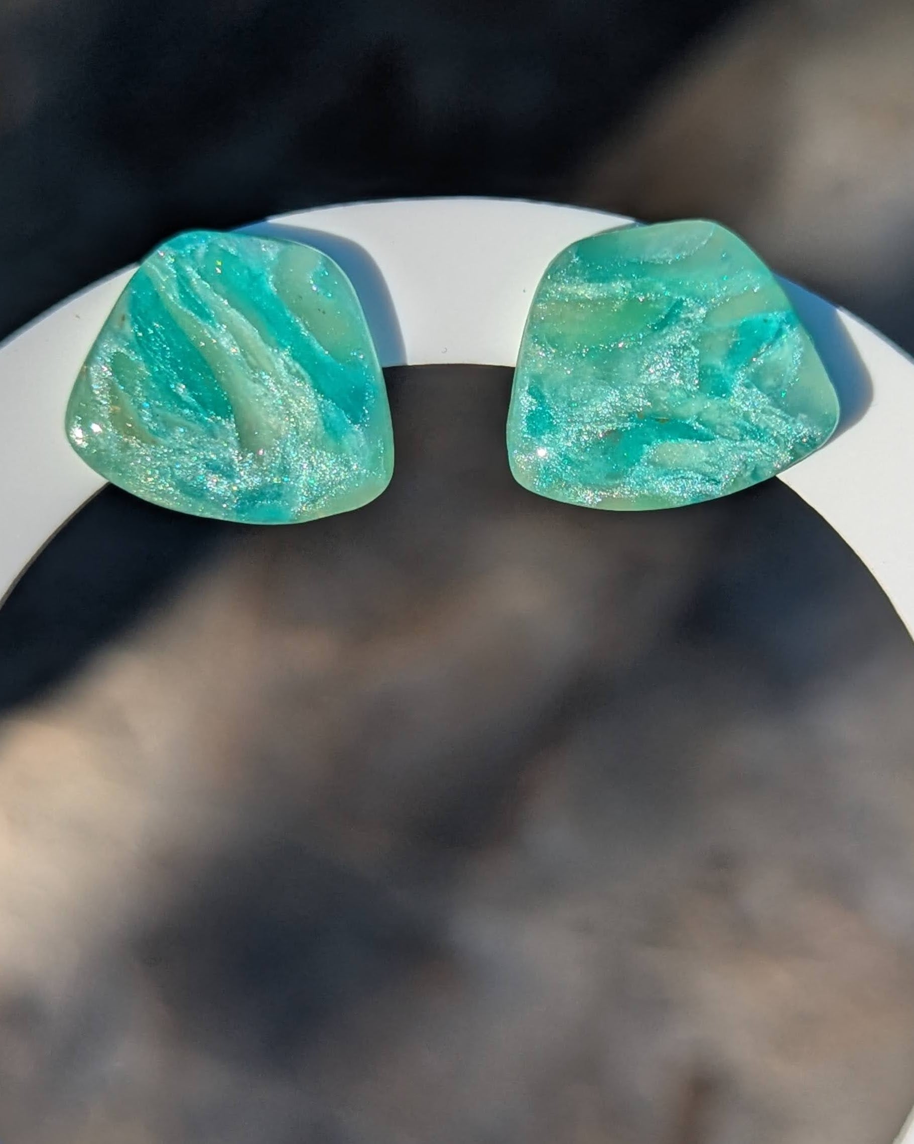 PUCES TALLULAH · TURQUOISE GIVRÉE