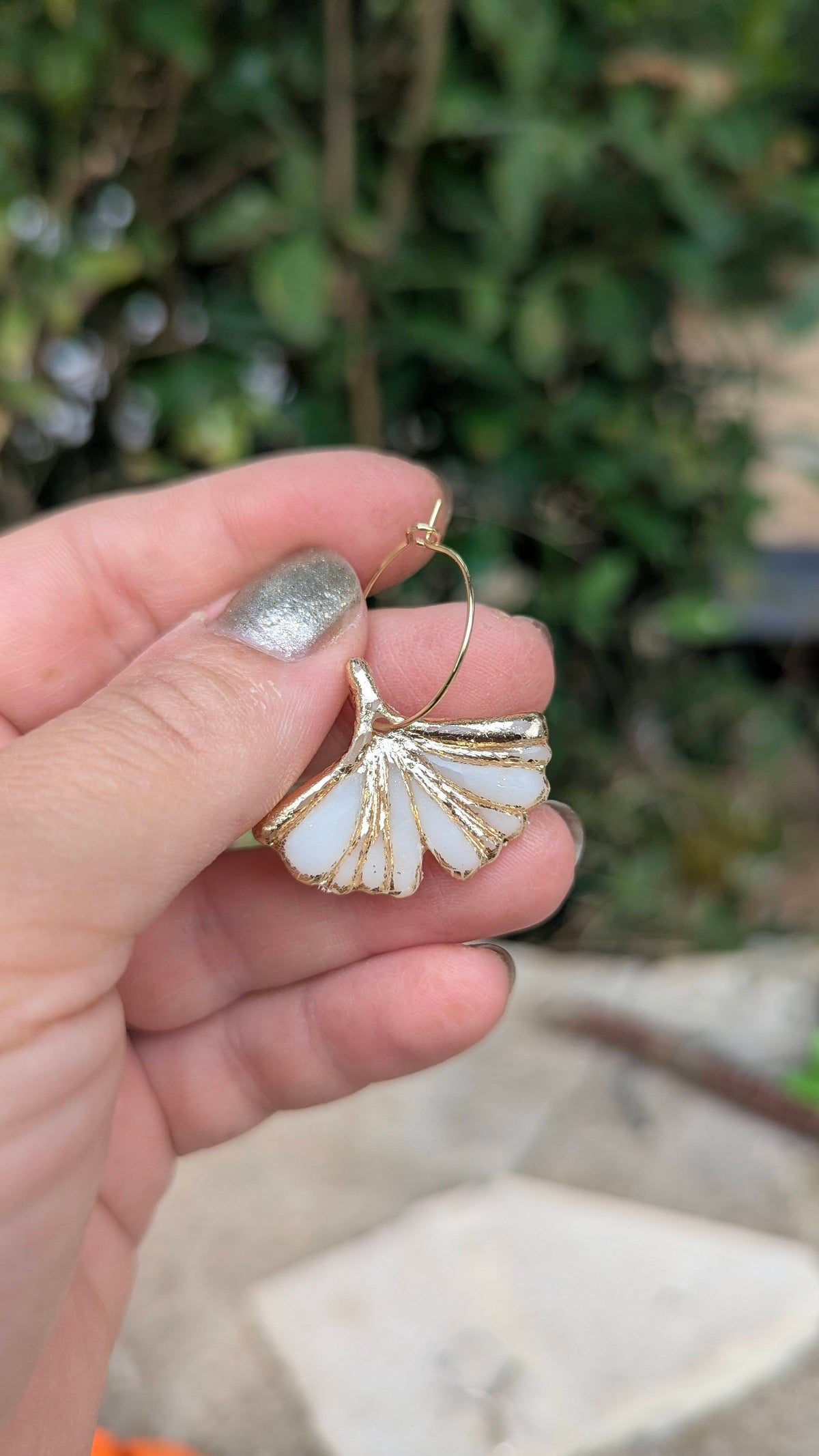 Créoles GINKGO - DORÉ ANTIQUE